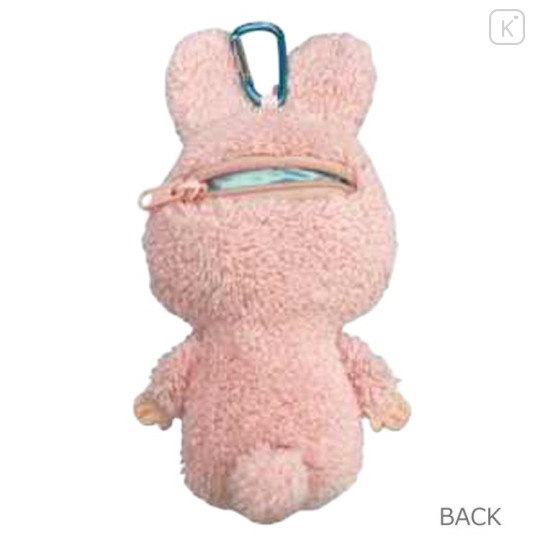 Japan Monchhichi Mascot Holder Mini Plush Pouch - Chimutan - 2