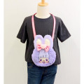 Japan Monchhichi Mascot Neck Pouch - Shinako Dreamy Purpe - 5