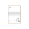 Japan Peanuts A6 Notepad - Snoopy & Woodstock : Yummy Cookie Days - 3