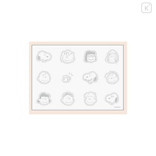 Japan Peanuts A6 Notepad - Snoopy & Woodstock : Yummy Cookie Days White - 3