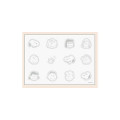 Japan Peanuts A6 Notepad - Snoopy & Woodstock : Yummy Cookie Days White - 3