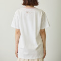 Japan Mofusand T-shirt (XL) - Butterfly Momohane Cat White - 8