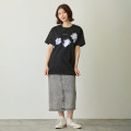 Japan Mofusand T-shirt (L) - Butterfly Irohane Cat Black - 7
