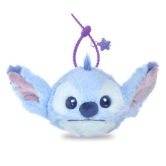Japan Disney Store Plush Keychain - Stitch : Fuwamoko Face