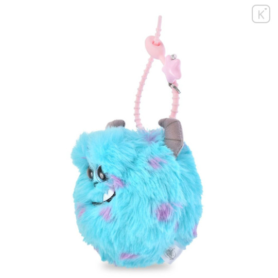 Japan Disney Store Plush Keychain - Sulley : Fuwamoko Face - 2