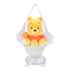Japan Disney Store Plush Toy - Pooh : Hanging Bouquet