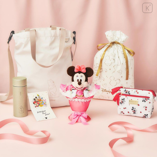 Japan Disney Store Plush Toy - Minnie : Hanging Bouquet - 2