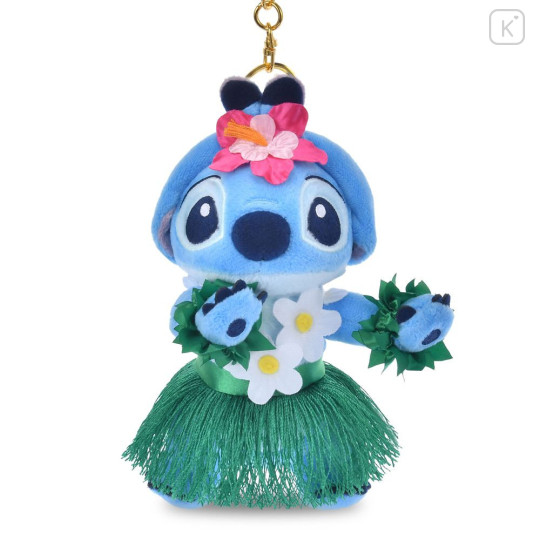 Japan Disney Store Plush Keychain - Stitch : Aloha - 1