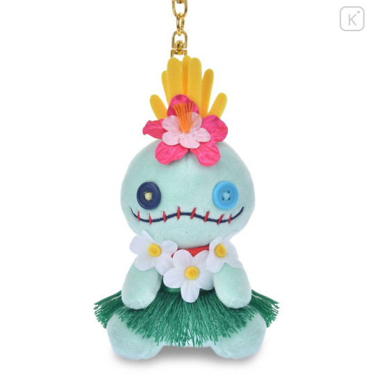Japan Disney Store Plush Keychain - Scrump : Aloha - 1