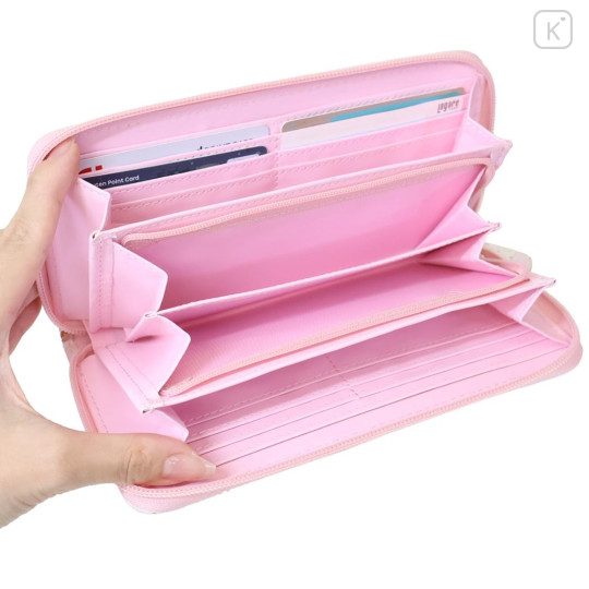 Japan Sanrio Round Zipper Long Wallet - My Melody : Sweet Cakes Collection - 3