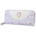 Japan Sanrio Round Zipper Long Wallet - Kuromi : Sweet Cakes Collection - 1