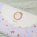 Japan Sanrio Round Zipper Long Wallet - Kuromi : Sweet Cakes Collection - 4