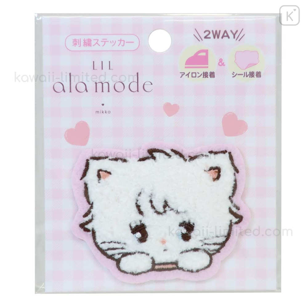 Japan Mikko Illustrations Versatile Iron-On and Sticker Patch
