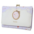 Japan Sanrio Clasp Trifold Wallet - Kuromi : Sweet Cakes Collection - 1
