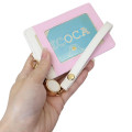 Japan Sanrio Pass Case Card Holder & Reel - My Melody : Sweet Cakes Collection - 2