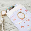 Japan Sanrio Pass Case Card Holder & Reel - Cinnamoroll : Sweet Cakes Collection - 3