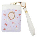 Japan Sanrio Pass Case Card Holder & Reel - Kuromi : Sweet Cakes Collection - 1