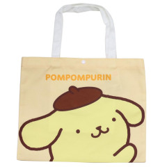 Japan Sanrio Canvas Tote Bag - Pompompurin : Light Orange