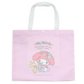 Japan Sanrio Canvas Tote Bag - My Melody : Wink Pink - 2