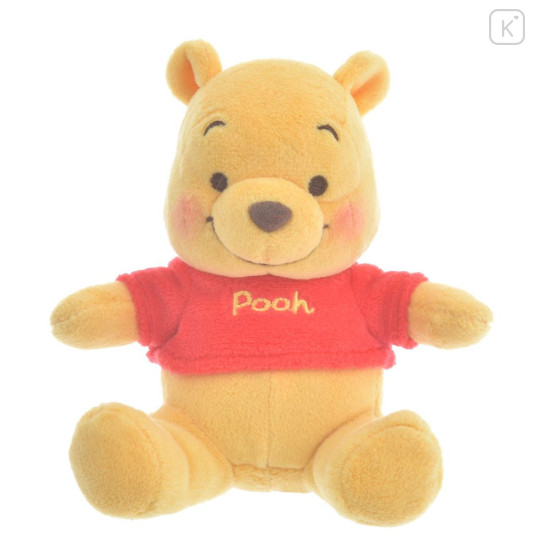 Japan Disney Plush Toy - Pooh : Sit Stably - 1