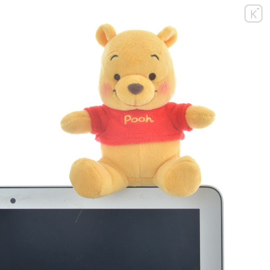 Japan Disney Plush Toy - Pooh : Sit Stably - 4