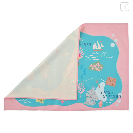 Japan Disney Store Picnic Blanket Leisure Sheet - The Little Mermaid : World Map - 4