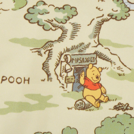Japan Disney Store Picnic Blanket Leisure Sheet - Winnie the Pooh : World Map - 7
