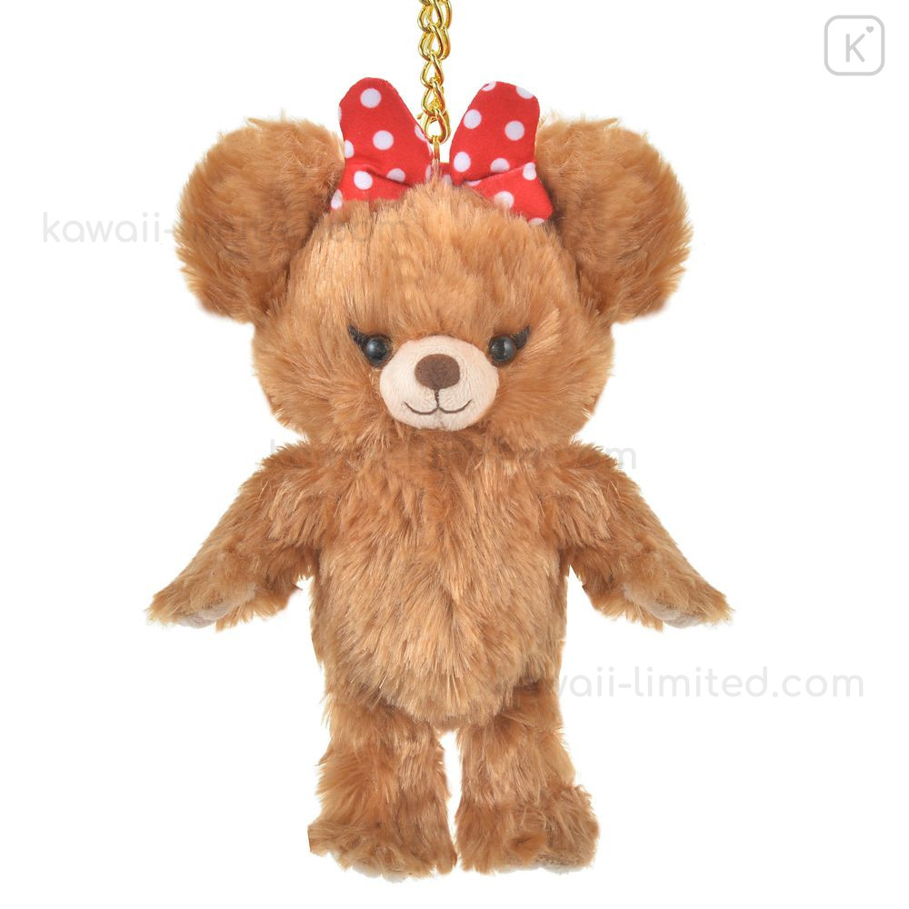 Japan Disney Store UniBearsity Plush Keychain - Mickey's
