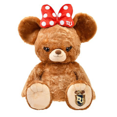 Japan Disney UniBEARsity Super Big Plush Toy - Minnie's UniBEARsity : Pudding