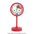 Japan Sanrio Decorative Table Alarm Clock on Stand - Hello Kitty - 1
