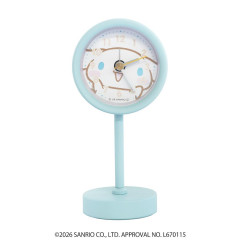 Japan Sanrio Decorative Table Alarm Clock on Stand - Cinnamoroll