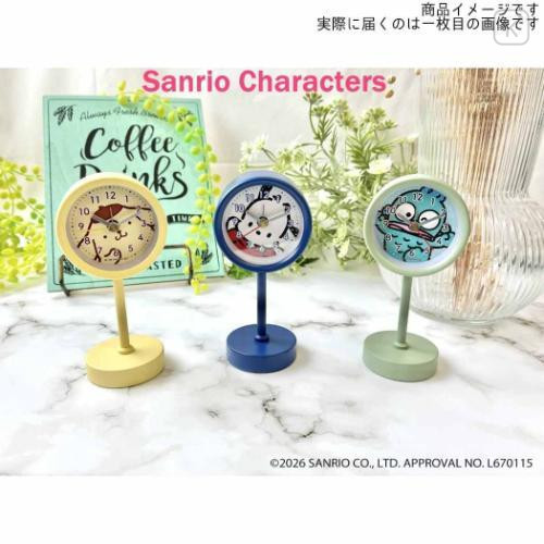 Japan Sanrio Decorative Table Alarm Clock on Stand - My Melody - 4