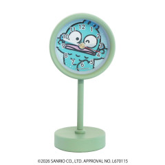 Japan Sanrio Decorative Table Alarm Clock on Stand - Hangyodon