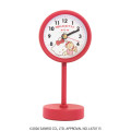Japan Sanrio Decorative Table Alarm Clock on Stand - Hello Kitty & Tiny Chum - 1