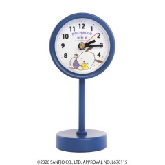 Japan Sanrio Decorative Table Alarm Clock on Stand - Pochacco : Friend