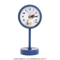 Japan Sanrio Decorative Table Alarm Clock on Stand - Pochacco : Friend - 1