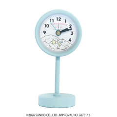 Japan Sanrio Decorative Table Alarm Clock on Stand - Cinnamoroll : Milk