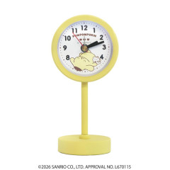 Japan Sanrio Decorative Table Alarm Clock on Stand - Pompompurin : Muffin