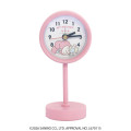 Japan Sanrio Decorative Table Alarm Clock on Stand - My Melody : Friend - 1