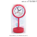 Japan Sanrio Decorative Table Alarm Clock on Stand - My Melody : Friend - 2