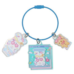 Japan Sanrio Wire Key Ring Charm Keychain - Cinnamoroll : Aurora Decora-chic