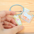 Japan Sanrio Wire Key Ring Charm Keychain - Cinnamoroll : Aurora Decora-chic - 2