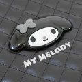 Japan Sanrio Quilted Mini Tote Bag - My Melody : Monochrome - 4