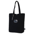 Japan Sanrio Tote Bag - Hello Kitty : Monochrome - 1