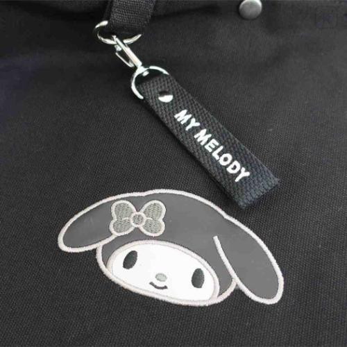 Japan Sanrio Tote Bag - My Melody : Monochrome - 5