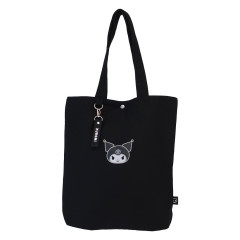 Japan Sanrio Tote Bag - Kuromi : Monochrome