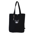 Japan Sanrio Tote Bag - Kuromi : Monochrome - 1