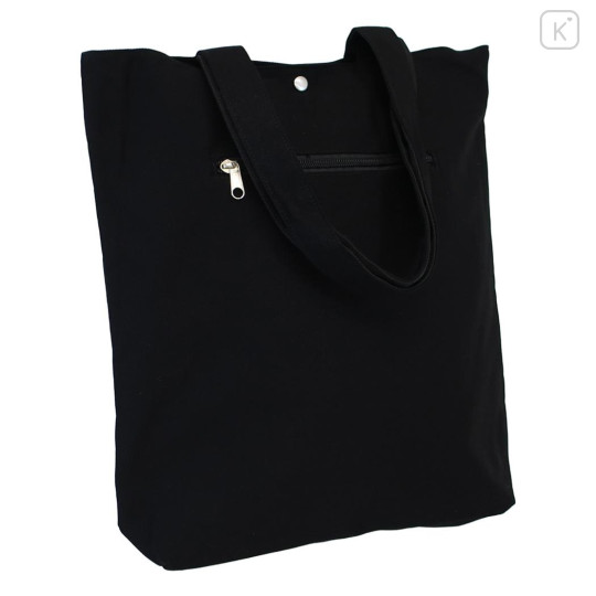 Japan Sanrio Tote Bag - Kuromi : Monochrome - 2