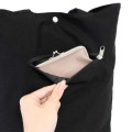 Japan Sanrio Tote Bag - Kuromi : Monochrome - 4