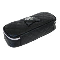 Japan Sanrio Full Open Pouch - Kuromi : Monochrome - 2
